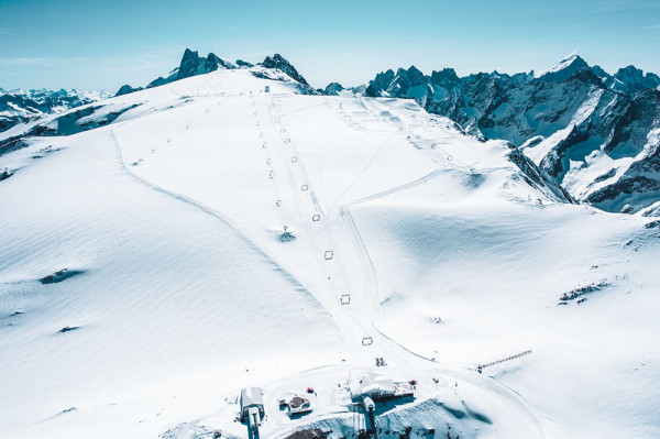 In alpes Stations de L'Oisans au Deux Alpes